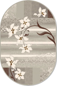 Ковер Moldabela Delta 3972-43255 серый 160х230 см