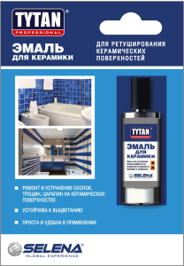 Эмаль интерьерная TYTAN белая 7 мл