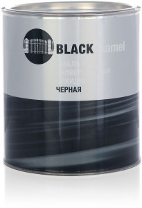 Эмаль универсальная Стандарт ПФ-115 глянцевая черная 2,7 кг