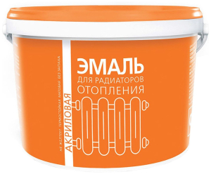 Эмаль для радиаторов матовая белая 1,2 кг
