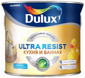Краска интерьерная Dulux Ultra Resist матовая база BW 1 л