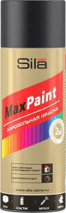 Краска универсальная Sila Home Max Paint матовая черная 0,52 л