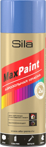 Эмаль универсальная Sila Home MaxPaint глянцевая гладкая синяя 0,52 л