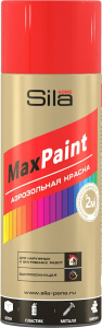 Краска универсальная Sila Home Max Paint флуоресцентная красная 0,52 л