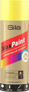 Краска универсальная Sila Home Max Paint флуоресцентная желтая 0,52 л