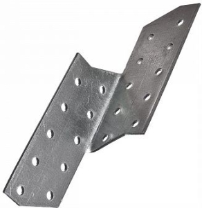 Держатель балки перфорированный Tech-KREP 210х40х2 мм левый