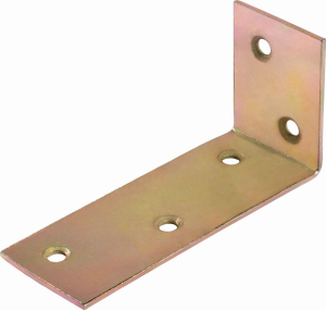 Уголок крепежный ассиметричный kuas LUX-TOOLS 80х40х30 мм оцинкованная сталь