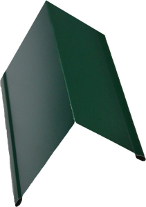 Планка торцевая Таврос зеленый 200х10 см