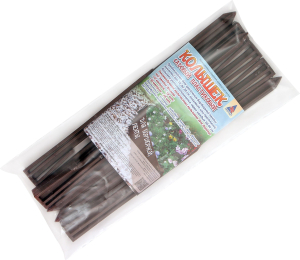 Колышек Протэкт АБС-пластик 10х295х20 мм коричневый 6 шт