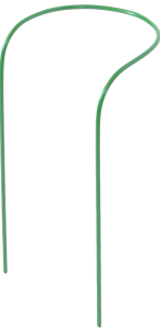 Кустодержатель полукруг Клевер-С ПВХ 20х70х10 см зеленый