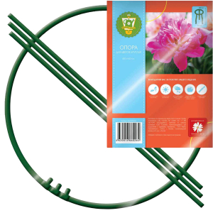 Опора круглая GARDEN SHOW АБС-пластик 30х50х30 см зеленая