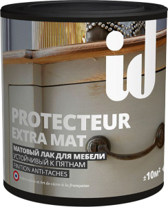 Лак для мебели ID PROTECTOUR Extra Mat прозрачный матовый 0,5 л