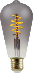 Светодиодная лампа Е27 4 Вт 100 лм 1800 К филаментная Эдисон ST64