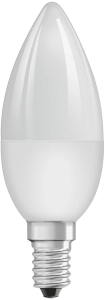Светодиодная лампа OSRAM LED BASE E14 6,5 Вт 550 лм 3000 К свеча