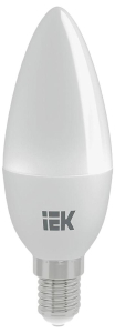 Светодиодная лампа IEK C35 E14 7 Вт 630 лм 4000 К свеча