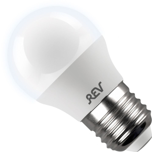 Светодиодная лампа REV E27 7 Вт 560 лм 4000 К шар