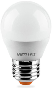 Светодиодная лампа Wolta STANDART E27 7,5 Вт 625 лм 4000 К шар