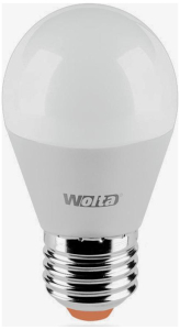 Светодиодная лампа Wolta STANDART E27 10 Вт 900 лм 4000 К шар