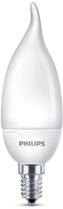 Светодиодная лампа Philips ESS LEDCandle E14 6,5 Вт 620 лм 4000 К свеча на ветру