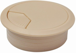 Мебельная заглушка Tech-KREP 146563 пластик бежевая 1 шт