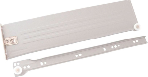 Направляющие BOYARD MB08601W/400 роликовые неполного выдвижения 86x400 мм