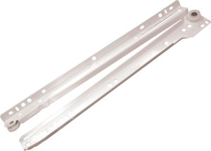 Направляющие BOYARD DS 01W.2/300 роликовые неполного выдвижения 35х300 мм