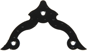 Мебельный уголок монтажный Tech-KREP FRU-70 сталь черный 70x70x2 мм