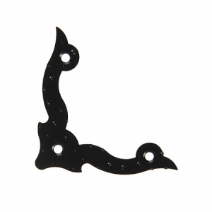 Мебельный уголок монтажный Tech-KREP FRU-110 сталь черный 110x110x2 мм