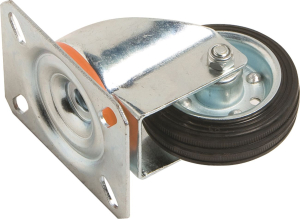 Мебельный ролик поворотный 50 кг 80 мм 