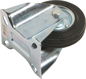 Мебельный ролик неповоротный 70 кг 100 мм