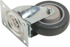 Мебельный ролик поворотный 150 кг 100 мм