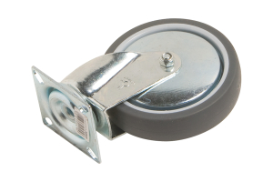 Ролик поворотный для мебели LUX-TOOLS платформа, диаметр 100 мм