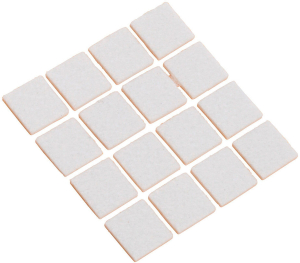 Мебельный подпятник 485162 войлочный 22х22 мм 16 шт