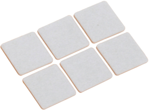 Мебельный подпятник 485164 войлочный 32х32 мм 6 шт