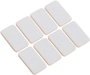 Мебельный подпятник 485165 войлочный 22х36 мм 8 шт