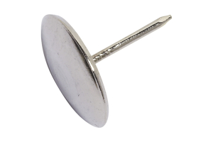 Мебельный подпятник 485249 нержавеющая сталь 25 мм 24 шт