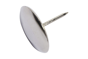 Мебельный подпятник 485248 нержавеющая сталь 28 мм 16 шт