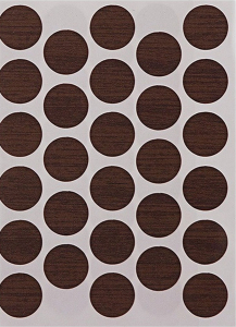 Заглушки ЕВРОПАРТНЕР Element светло-оранжевые 14 мм 50 шт