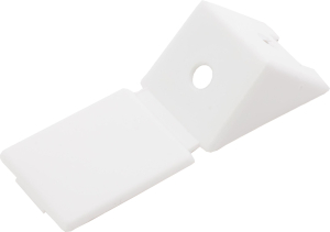 Мебельный уголок монтажный ЕВРОПАРТНЕР пластиковый белый 4 шт