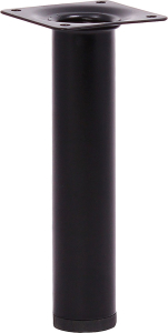 Мебельная ножка Larvij L61R15BL30 сталь черный 150 мм