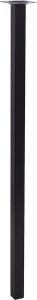 Мебельная ножка Larvij L61S70BL25 сталь черный 700 мм