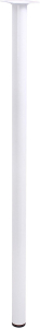 Мебельная ножка Larvij сталь белый 700 мм