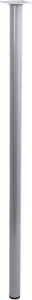 Мебельная ножка Larvij L61R80MS30 сталь серебро 800 мм