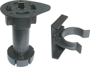 Мебельная опора JET пластик черный 170х260х500