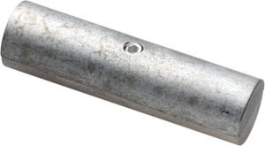 Мебельная трубка Tech-KREP ELEMENT цинк серый 1,8х2,5 см