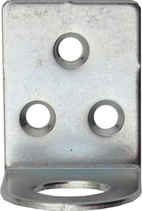 Мебельная проушина угловая JET оцинкованная 90x40x60 мм