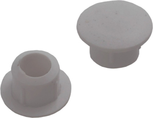 Мебельная заглушка Tech-KREP пластиковая светло-серая 8 мм 35 шт