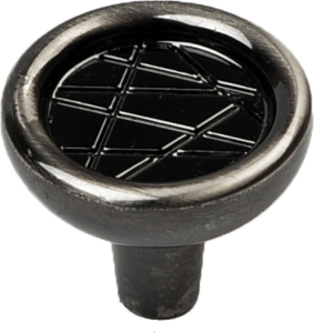 Мебельная ручка-кнопка JET 133 черный никель