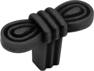 Мебельная ручка-кнопка JET 179 черный