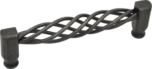 Мебельная ручка-скоба JET 188 состаренное серебро 128 мм